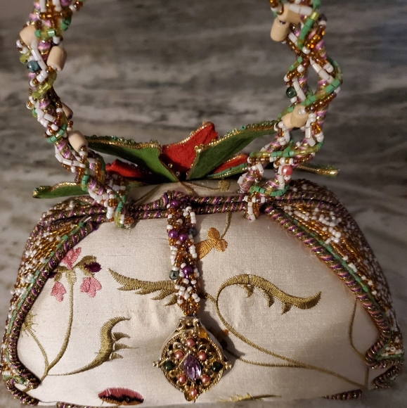 Mary Frances Beaded Handbag Multi -Color - Picture 2 of 4